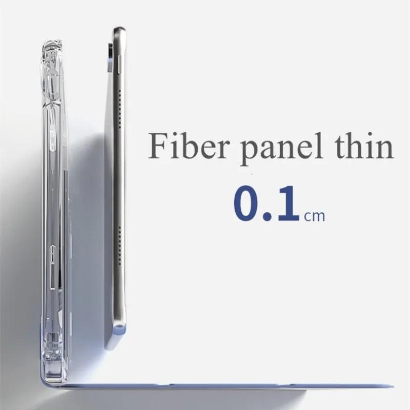 Чехол для планшета Huawei MatePad 11 2021 с отделением для ручки, подставка для сна, пробуждения, мягкий чехол, прозрачный защитный чехол