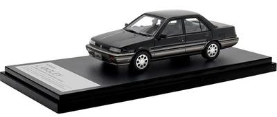 Inter Allied Hi Story Nissan LANGLEY 4 DOOR SEDAN GT TWINCAM металлик Готовый продукт 1/43 (1988) Черный / Серый