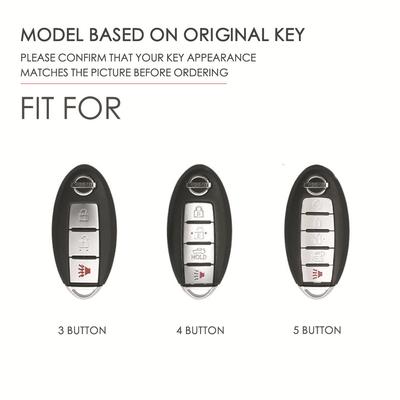Чехол для ключа автомобиля для Nissan Nissan ручной работы кожаный всесторонней защиты