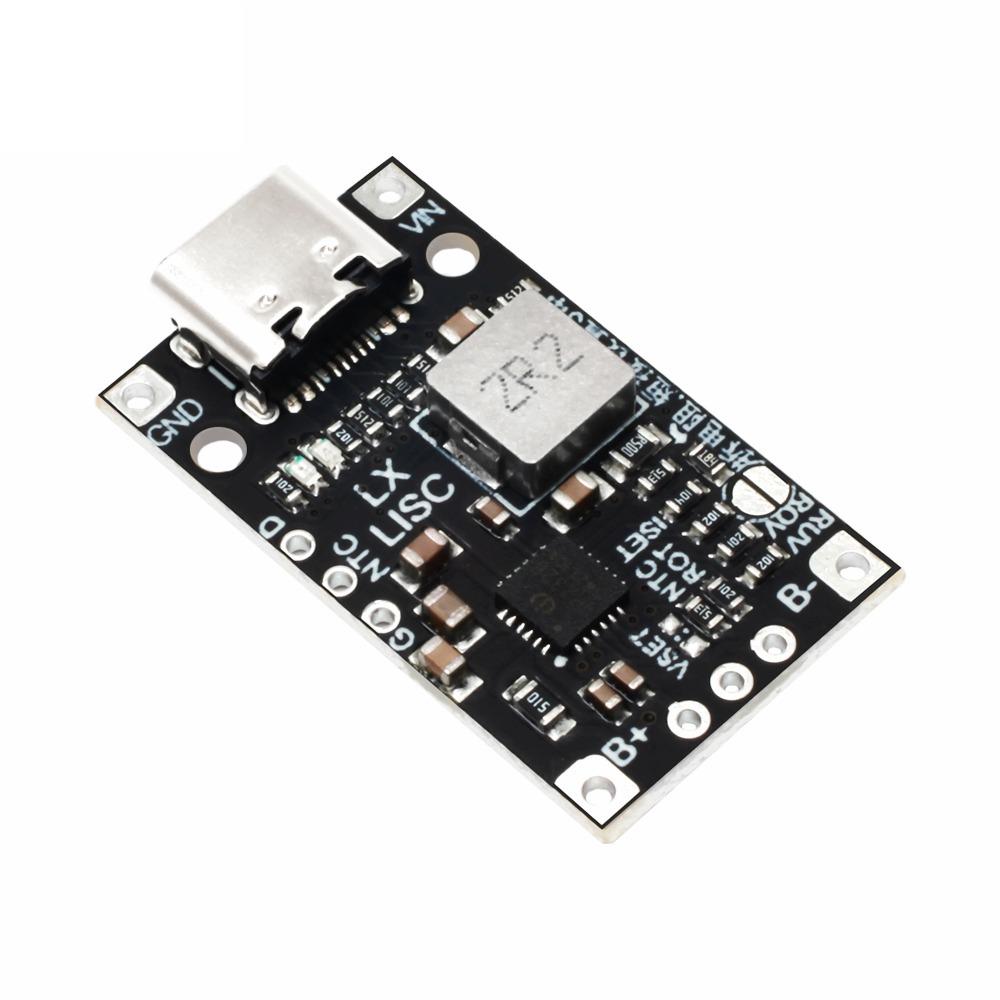 Модуль зарядки литиевых аккумуляторов Type-C USB 2-3S, плата зарядки аккумуляторов с поддержкой быстрой зарядки