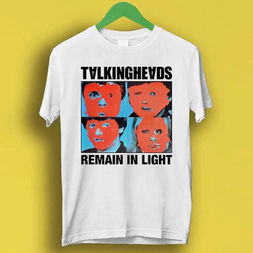 Talking Heads Remain In Light Панк-рок Ретро Крутая Подарочная Футболка P3013