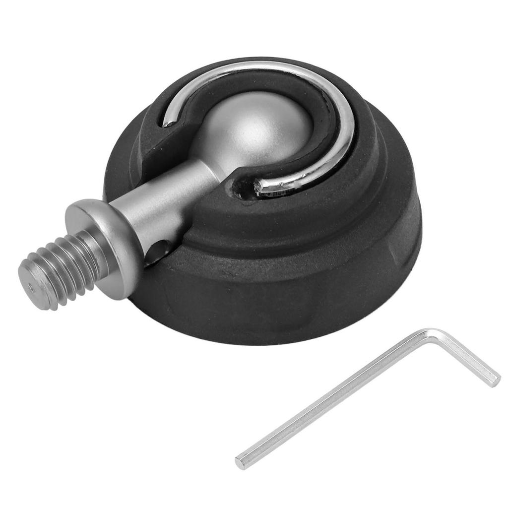 3 8in Tripod Foot Pad Rubber Stainless Steel Non Slip 50mm Diameter Camera Tripod Foot Replacement