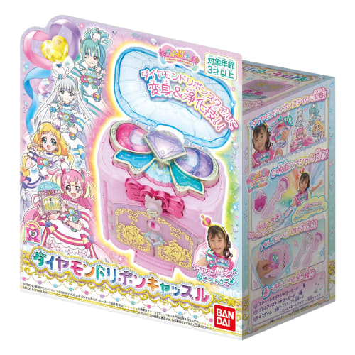 BANDAI Wandaful PreCure! Замок Diamond Ribbon Возраст от 3 лет и старше