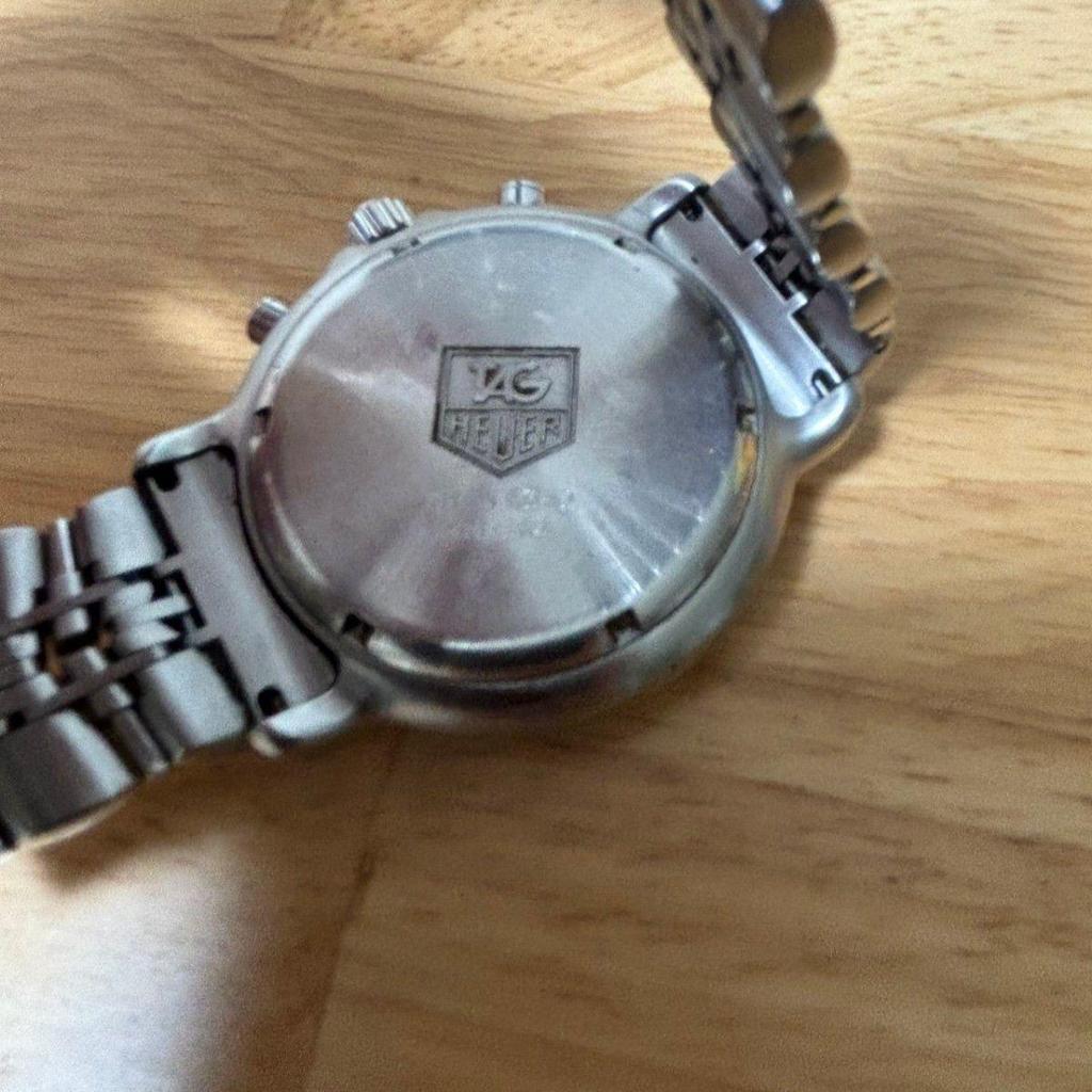 Б/у Часы TAG HEUER 6000 Tag Heuer Хронограф Серебристые Мужские CH1113-0