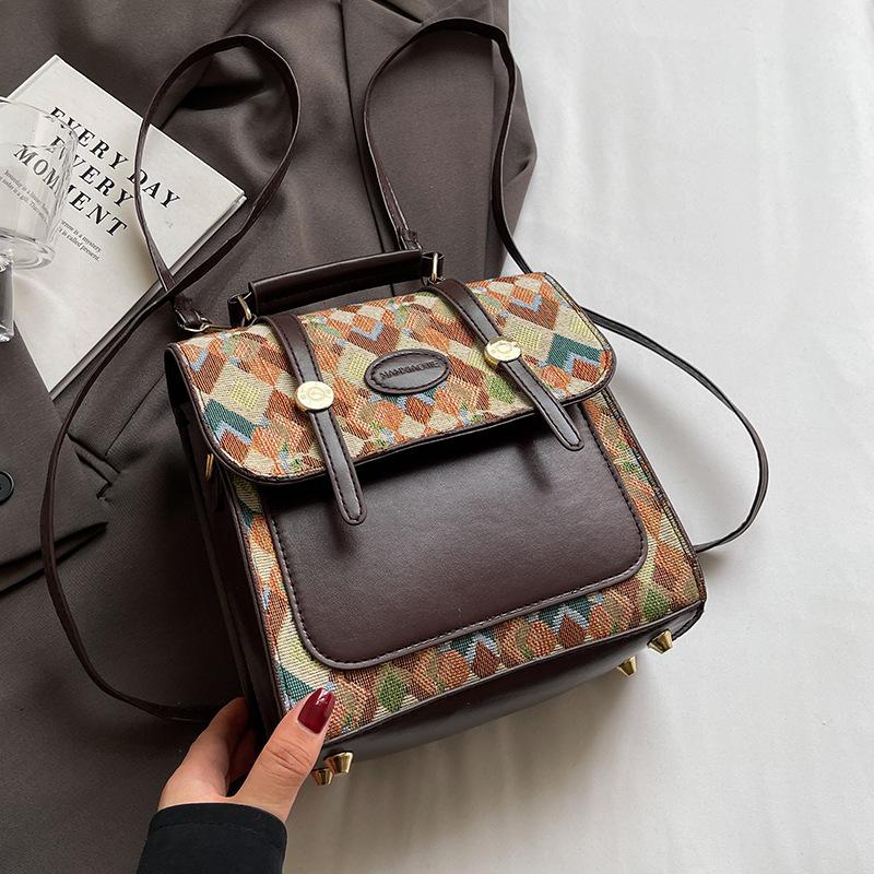 Высококачественный нишевый рюкзак для женщин, новая модная сумка через плечо для женщин, модная универсальная модная сумка на одно плечо