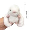 Милый пушистый кролик брелок для ключей держатель для ключей украшения сумки подвески милые подарочные аксессуары