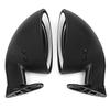 Pair Universal Car Classic Door Wing Side View Mirror with Gaskets Vintage