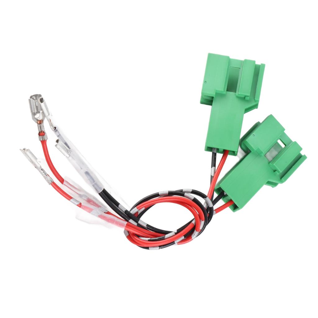 1 Pair ABS Door Speaker Wiring Harness Adapter Plug Connector 12V