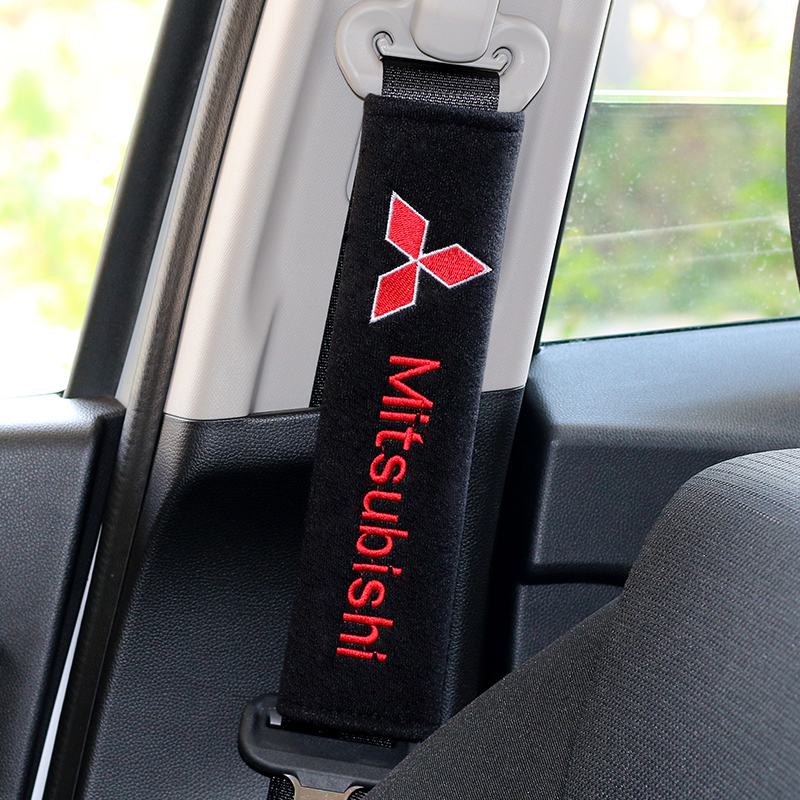 2pcs Carbon Fiber Protection Case For Mitsubishi Asx Lancer Outlander Pajero Ralliart Cotton Car Styling Accessories
