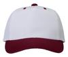 Rawlings Cap AAC15S02 L White/Burgundy
