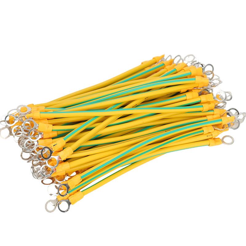 Yellow-Green Bi-Color Grounding and Electrostatic Bonding Wire for Photovoltaic Modules and Cable Trays.