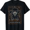 Furby Halloween Celestial Tarot Card Trouble Maker Outline T-Shirt