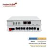 8-канальный телефонный и 2-портовый Ethernet оптоволоконный трансивер
