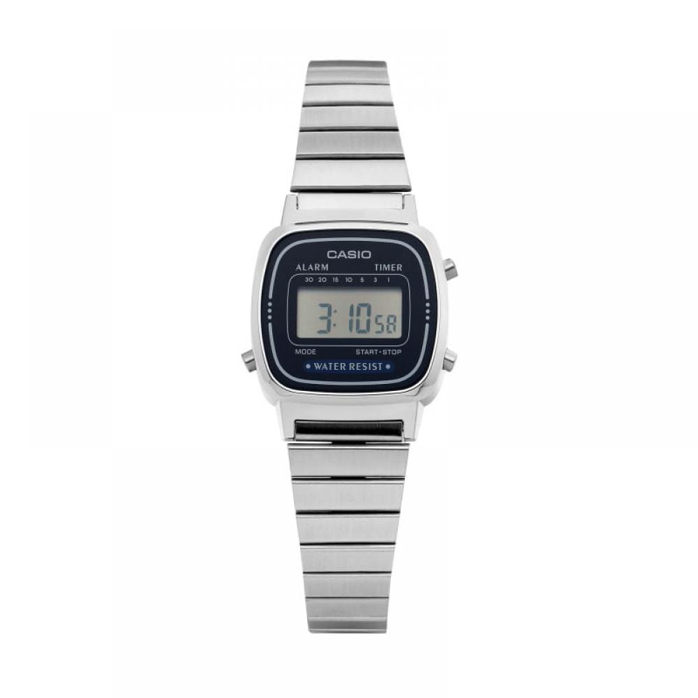 CaSio La670wa 2df La670wa 2 цифровые квадратные винтажные ретро женские часы S из металла