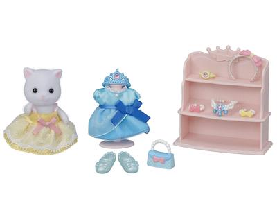 Sylvanian Families Парикмахерская [Стильный набор для переодевания] Whoo16 Игрушечный кукольный домик, сертифицированный ST Mark, для детей от 3 лет и старше, Sylvanian Families от Epoch