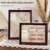 High-End Duplex Wood Grain Nail Art Display Board