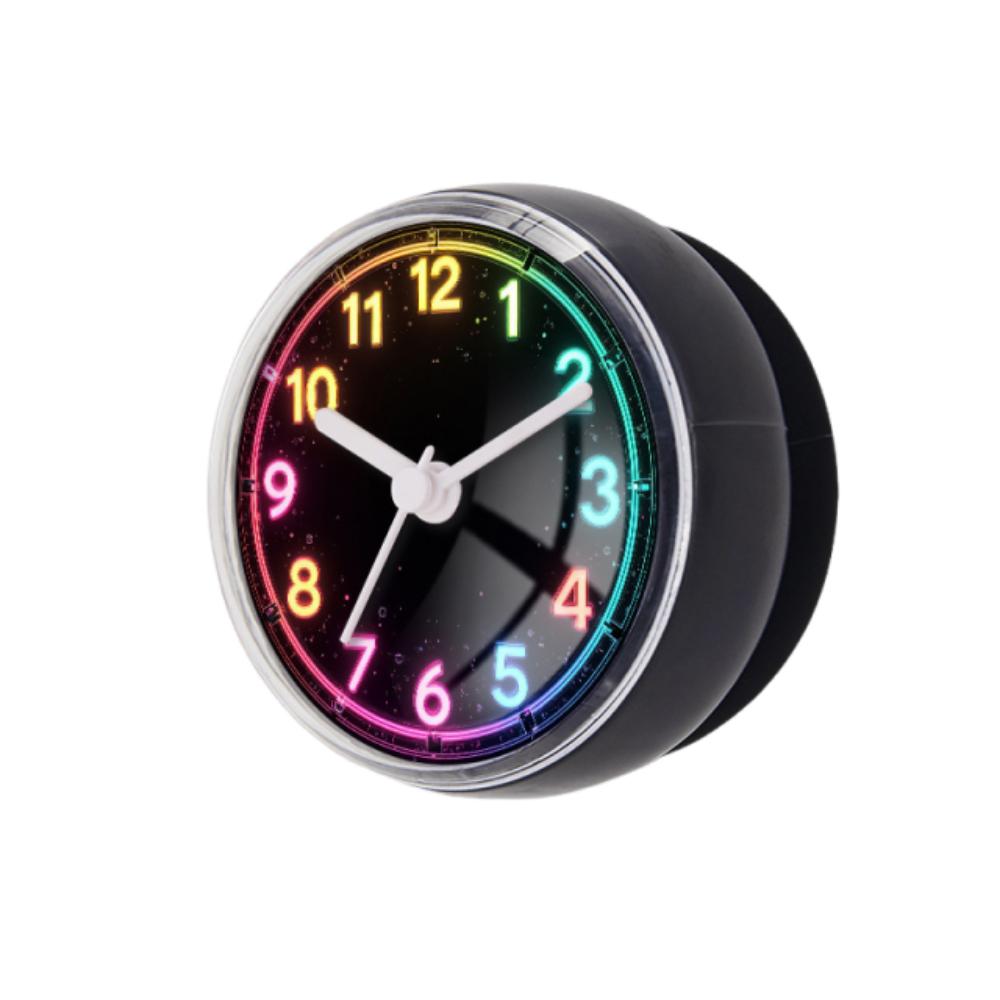 Waterproof Wall Clock Suction Cup Quartz Clock Easy Read Shower Clock Bathroom