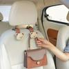 1 шт. Милый крючок для автокресла в виде медведя - Универсальный, Легко устанавливается и снимается, Экономит место, Автозапчасти