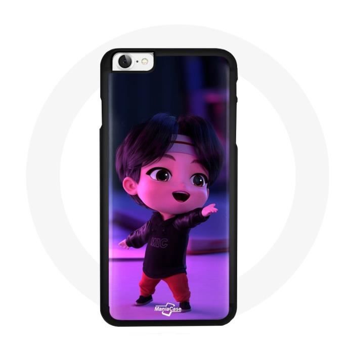 Case for Iphone SE BTS TinyTAN Jin Animation