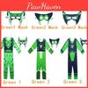Wild Kratts Creature Power Suit Costume For Kids With Green Navy Jumpsuit And Mask