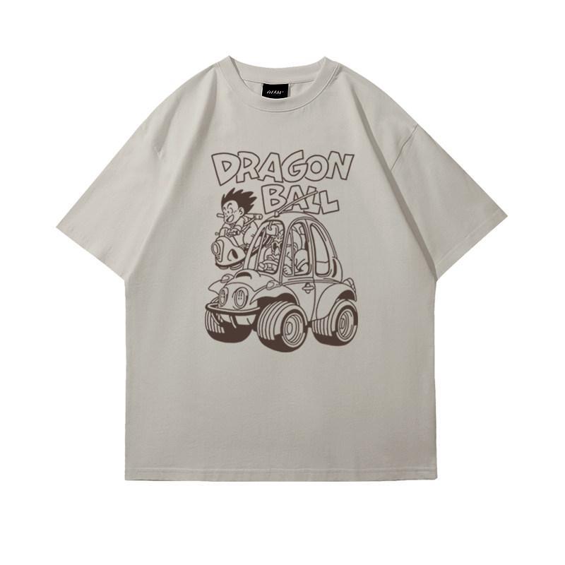 Dragon Ball Nostalgic Print Tshirt Casual and Versatile Perfect for All Occasions Childhood Memories Summer Top