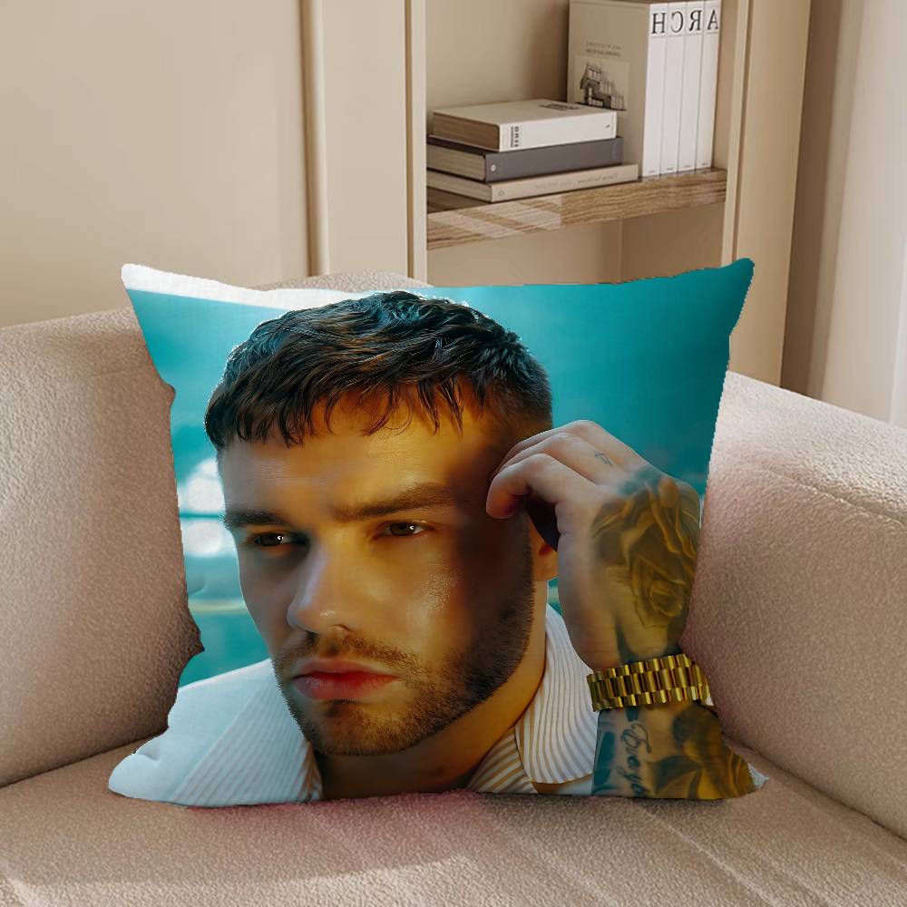 Певец Л-Лиам П-ПейнС Стежок Наволочка Подушка Диван Чехол Домашняя Комната Украшение Детский Подарок