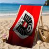 Austria Football Emblem Beach Towel, Quick-drying, Easy to Care for, Suitable for Both Fitness and Beach Vacations,Sports Essential