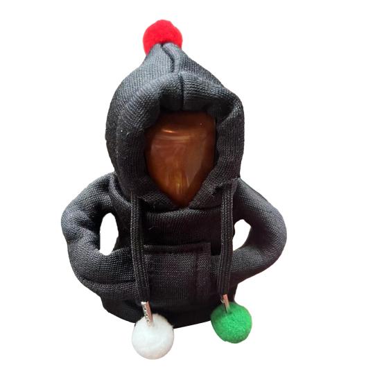 Чехол для переключения передач автомобиля, милый свитер с капюшоном, ручка переключения передач, толстовка с капюшоном, универсальный авто