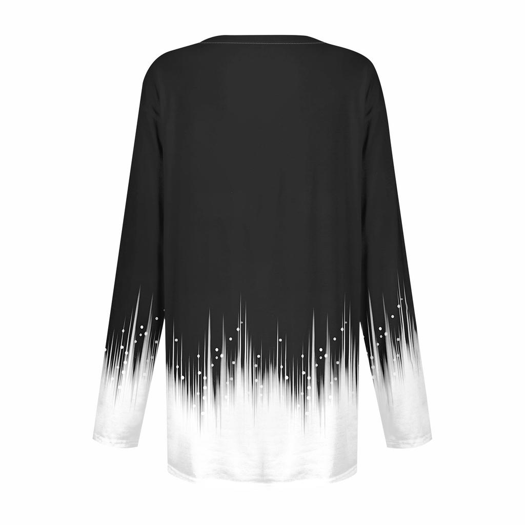 Женская толстовка, пуловер, спортивная одежда, карман, принт, повседневный топ с круглым вырезом и длинными рукавами