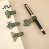 Metal Pen Clip Vintage Insect Clip, Zinc Alloy Cicada Bee Butterfly Pencil Gel Holder Spring Loaded for Notebook Journal Office School Stationery
