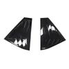 For Skoda Fabia 2015 2016 2017 2018 2019 2020 Rear Window Louver Shutter Cover Side Vent Trim Windshield Cover Accessories