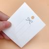 50Pcs White Hairpin Card Trinket Bow Display Cards Cardboard Packing Paper
