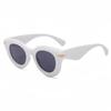 Vintage Exquisite Sweet Round Sunglasses Women Men Simple Fashion Luxury Sun Glasses Camping Travel Climbing Shade Glasses