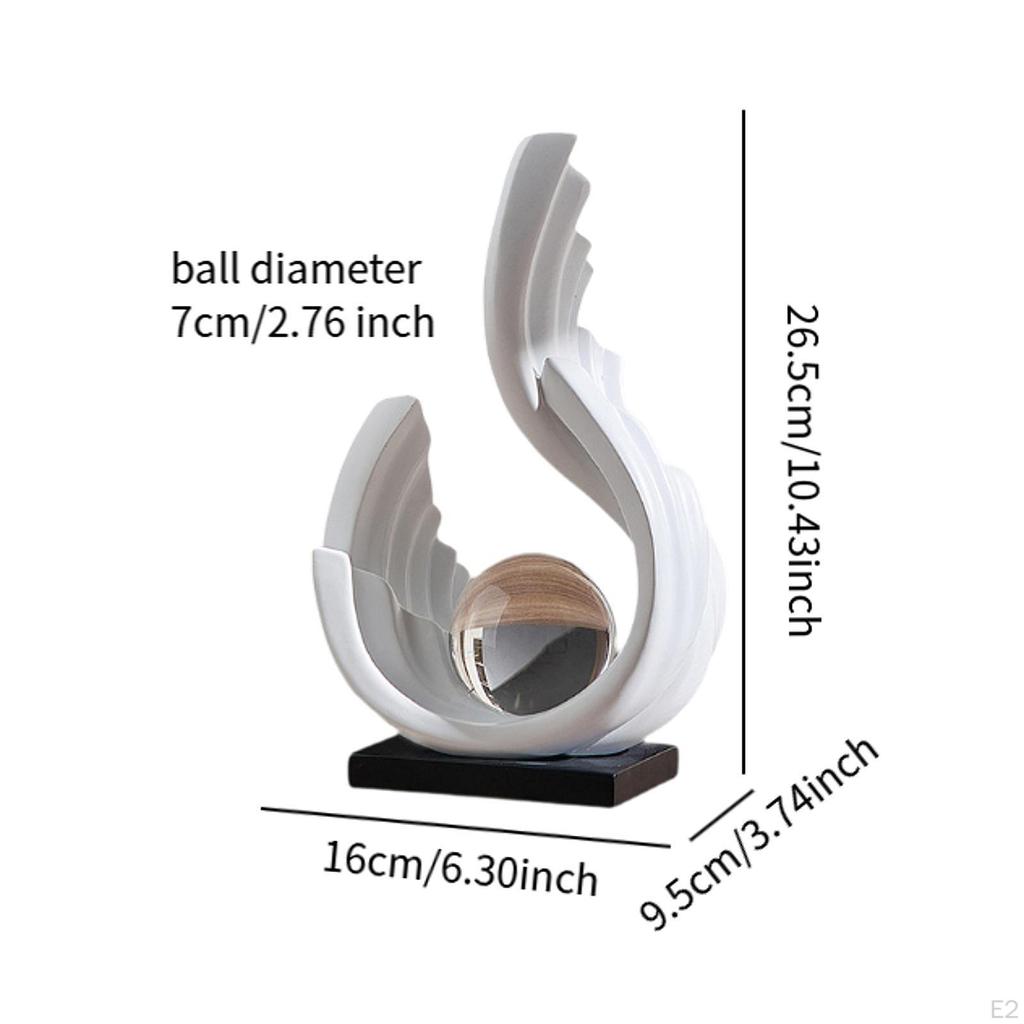 Абстрактная скульптура для украшения дома и подарка