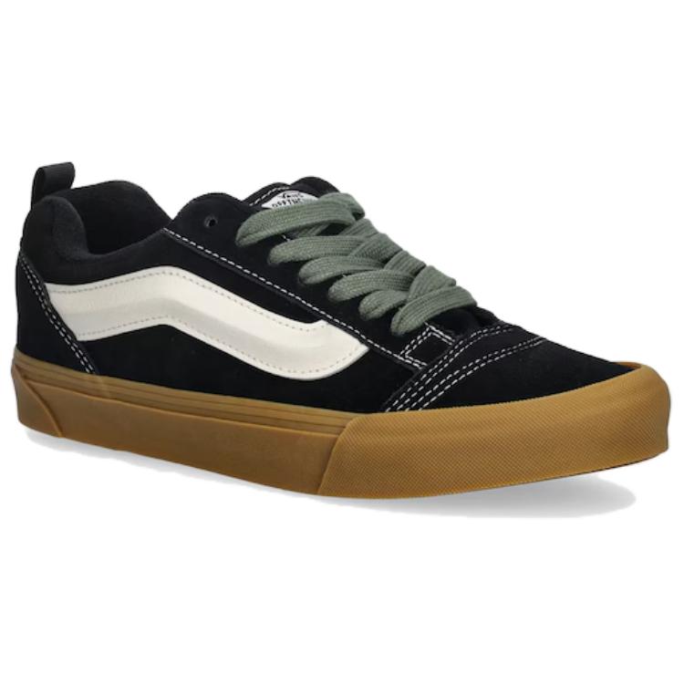 Vans Knu Skool Women's Skate Shoes Black Comfortable Versatile American Retro VN000DAJYJ71