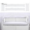 4Pcs/Set Crib Rail Covers Protect Your Baby's Crib Prevent Collisions Solid Color Heightened Crib Rail Covers