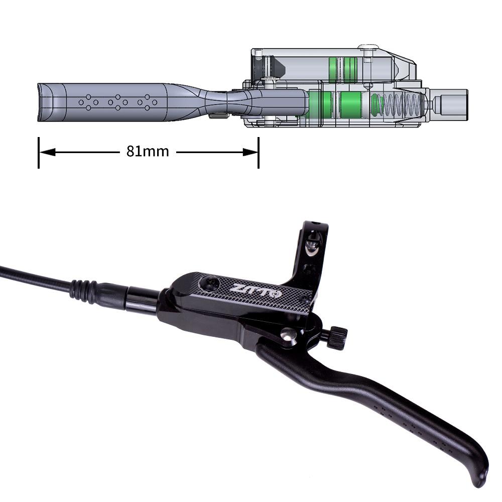 4-поршневой MTB гидравлический дисковый тормоз для велосипеда, алюминиевые передние и задние велосипедные тормоза с суппортом для шоссейного велосипеда