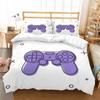 Комплекты постельного белья, домашний текстиль, комплект пододеяльников с 3D геймерской печатью, черный фон, роскошный комплект постельного белья, высокое качество