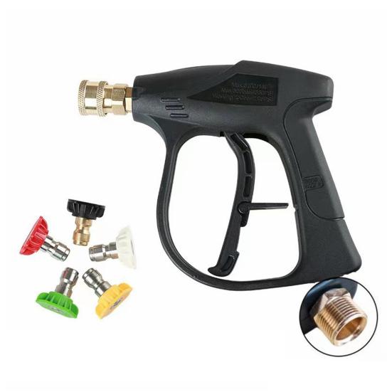 Беспроводная портативная мойка высокого давления 3000 фунтов на квадратный дюйм, герметичная, с эргономичной ручкой, ручная мойка для автомобилей с насадками