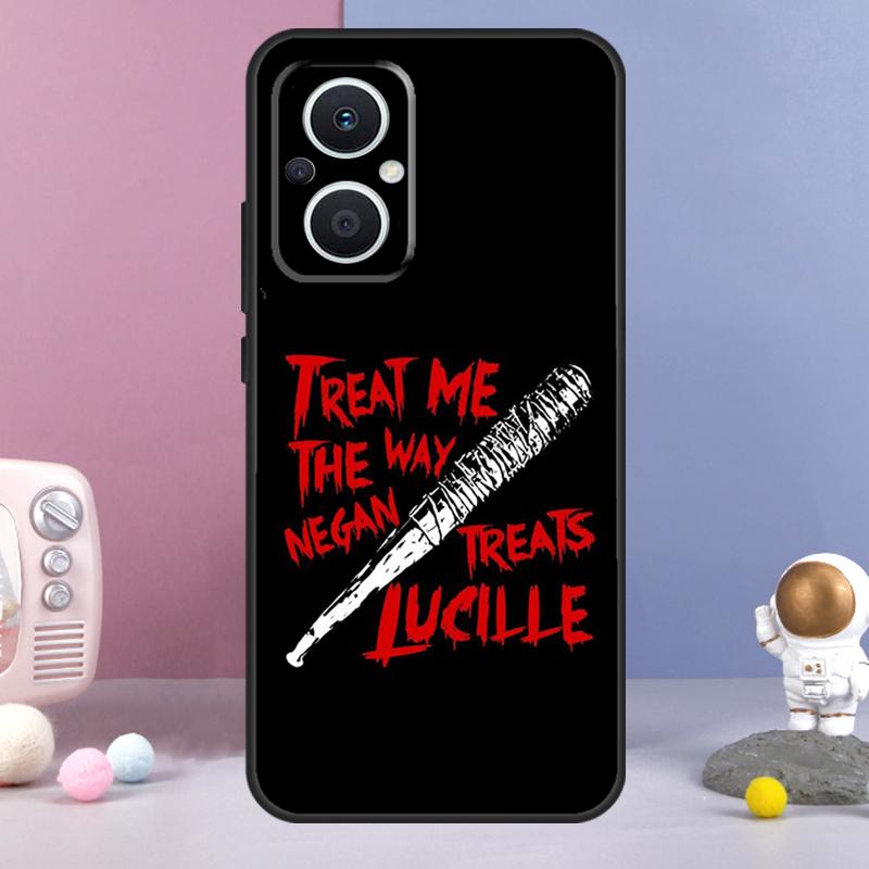 Negan The Walking Dead Funda For OPPO Reno 11 F 12F 13F 14F 10 12 13 14 Pro 7 8 Lite OPPO Find X9 X6 X5 X8 Pro Case