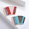 Accordion Brooch Drop Oil  Musical Instrument Corsage Ladies Coat Suit Buckle