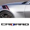 Suitable for Chevrolet CAMARO Bumblebee car sticker modification with English letter metal side label leaf plate car sticker