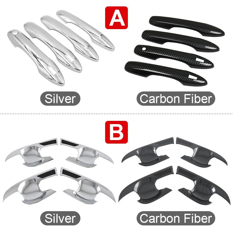 Car Outer Door Handle Bowl Cover Protection Stickers For Toyota Corolla Cross XG10 2024 2025 Hybrid Accessories