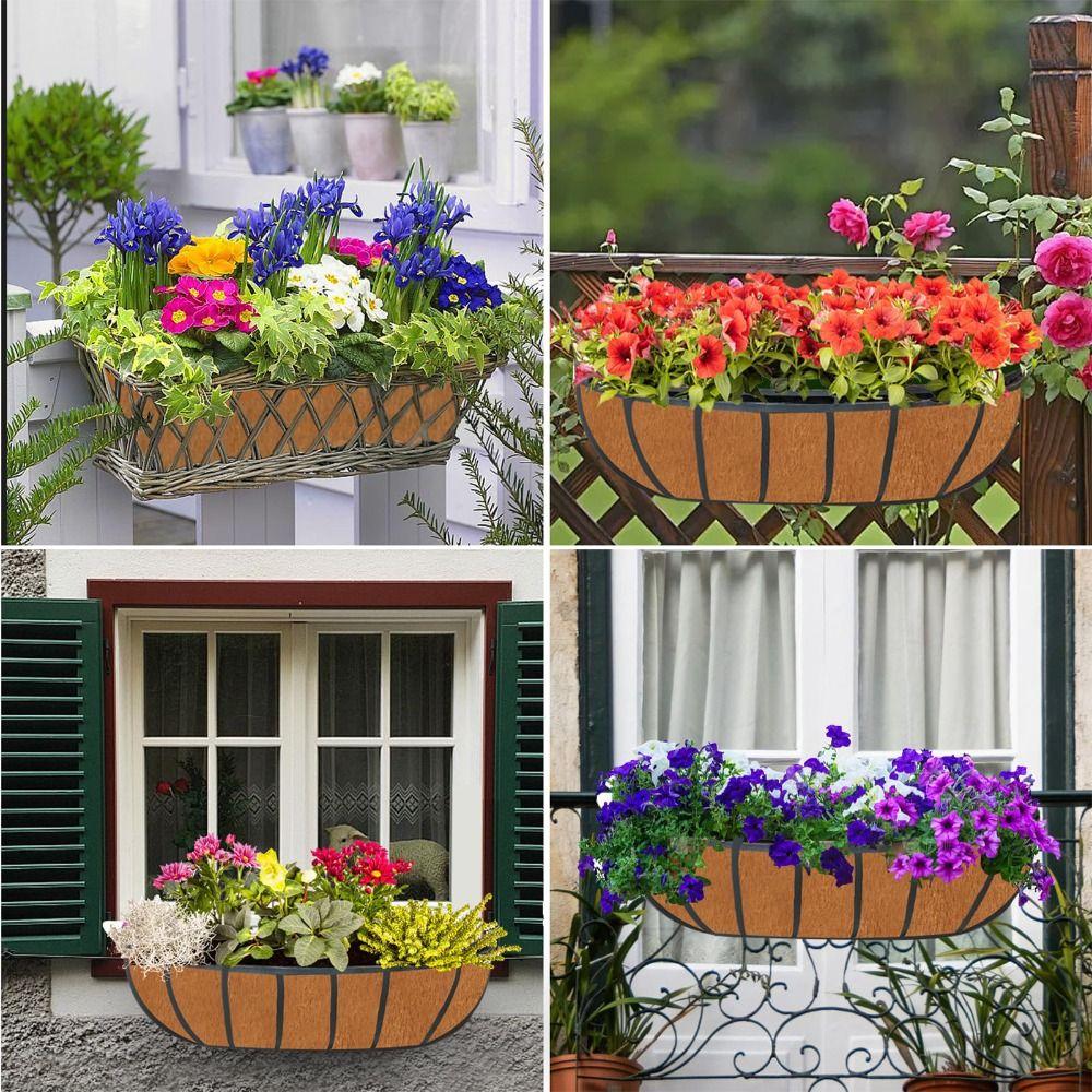 3Pcs Replacement Felt Plant Pot Liners Root-Friendly Hanging Basket Liners  Indoor Plants