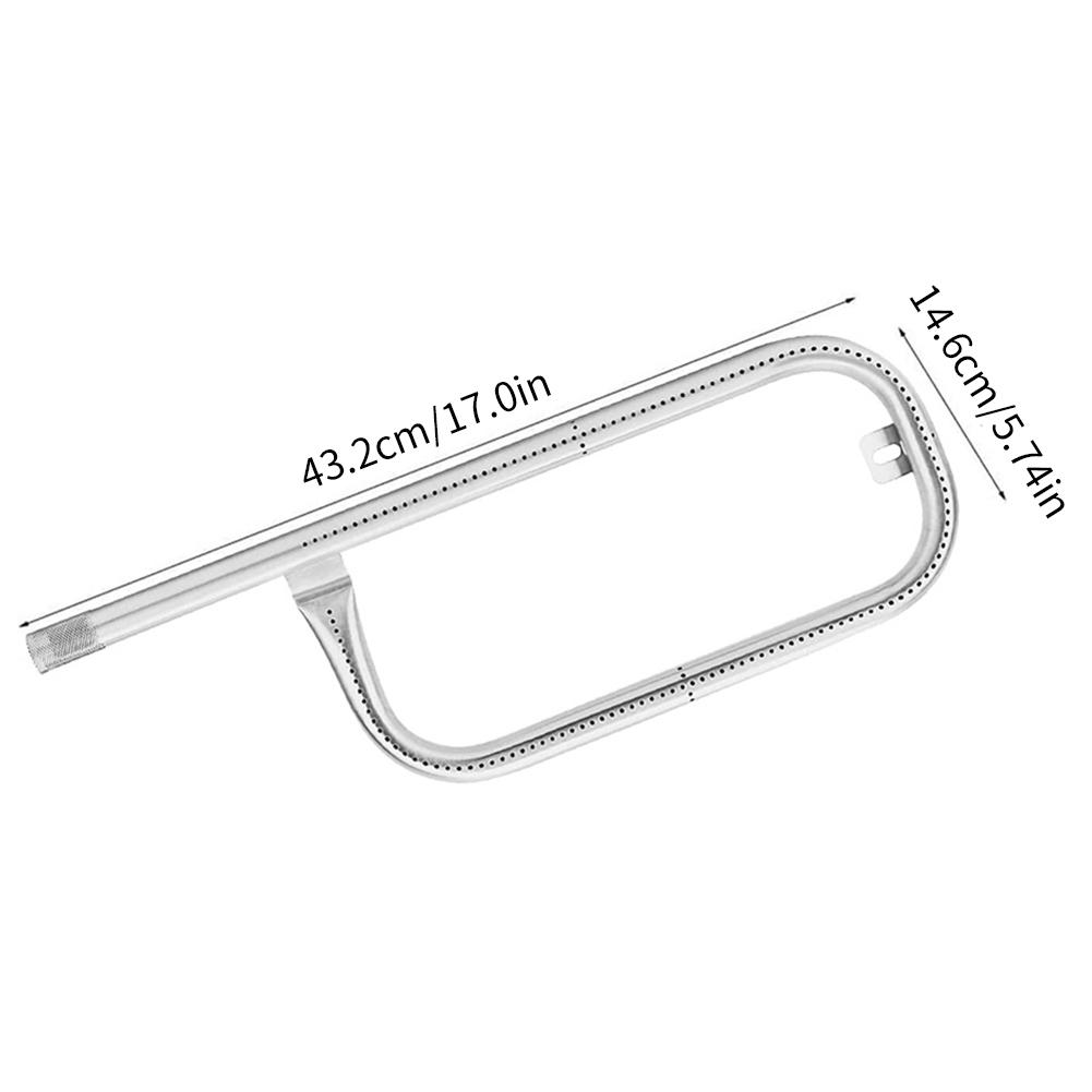 Замена трубки горелки гриля 304 Нержавеющая сталь Нагревательный элемент Верхний нагрев Гриль Гриль Горелка Запасная часть для Weber Q100