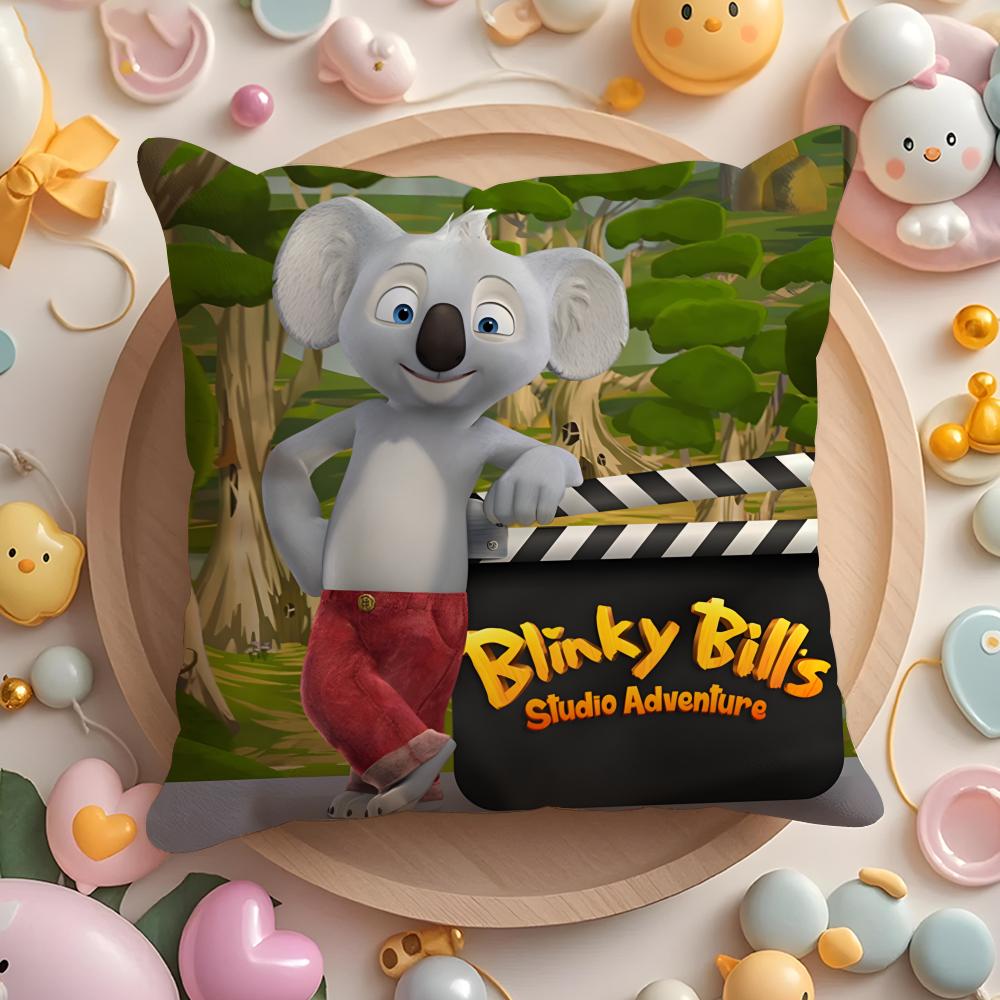 Аниме B-Blinky B-Bill Фильм Чехол на подушку для дома и автомобиля, многоцелевой чехол на подушку - Двусторонний, Мягкий и прочный для повседневного использования
