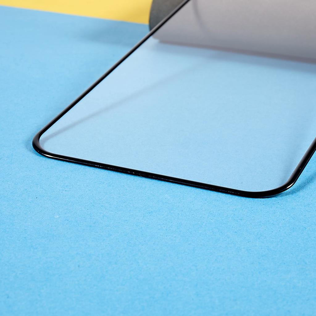 Для iPhone 14 Plus/13 Pro Max 6,7 дюйма Защитная пленка для экрана из закаленного стекла с ПК-рамкой Взрывозащищенная Полностью клеевая Полное покрытие