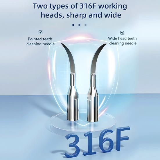 Ультразвуковой очиститель зубного налета Портативный электрический стоматологический скалер USB-перезаряжаемый прибор для удаления зубного камня Устранитель зубного камня Инструменты для чистки зубов