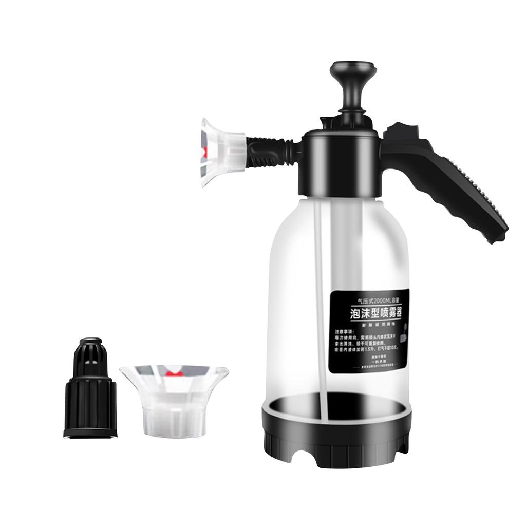 Емкость для мойки автомобиля емкостью 2 л, распылительная емкость, кастрюля, ручной генератор жидкости для мойки автомобилей, ручная распылительная емкость для автомойки высокого давления
