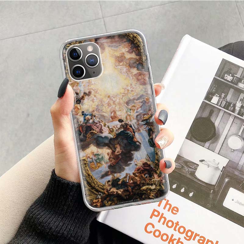 Дворец версаля Человек и Бог Чехол для телефона Apple iPhone 17 Air 16 15 Plus 14 + 13 Mini 12 11 Pro Max 7 8 SE 16Max